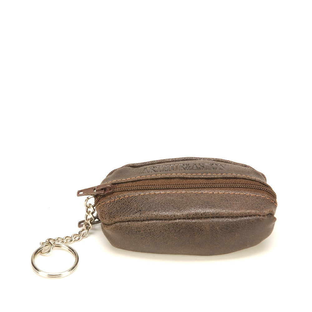 Porte-monnaie grain de café Diego cuir