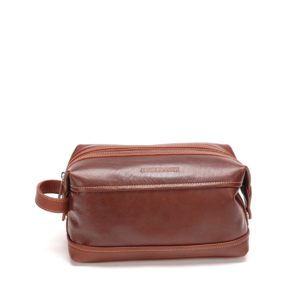 Pablo leather dipped toiletry bag