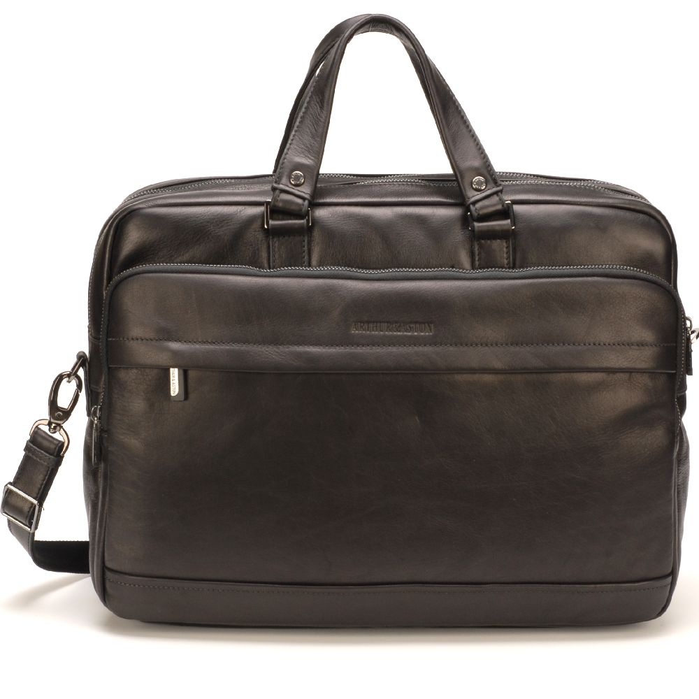 Large format document holder Pablo in dipped cowhide leather