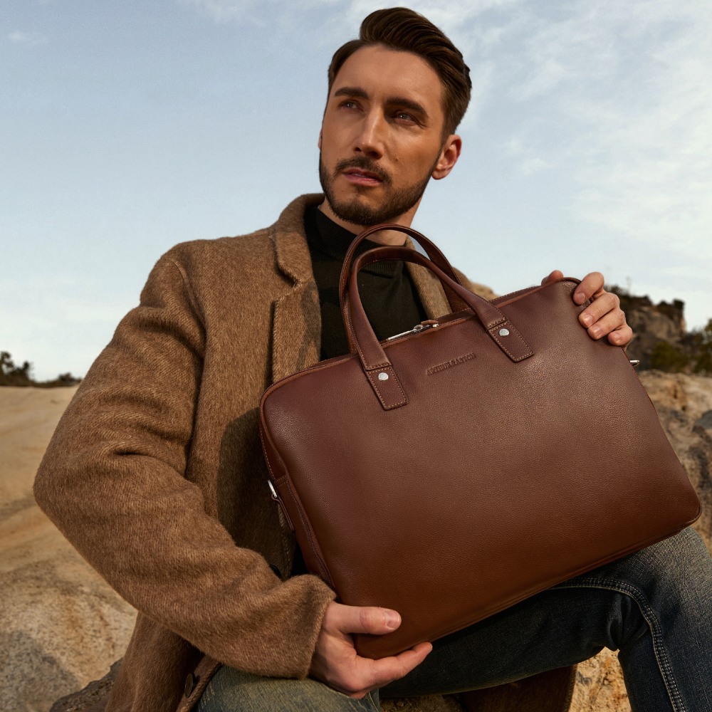 Porte-document/ordinateur cuir Dorian