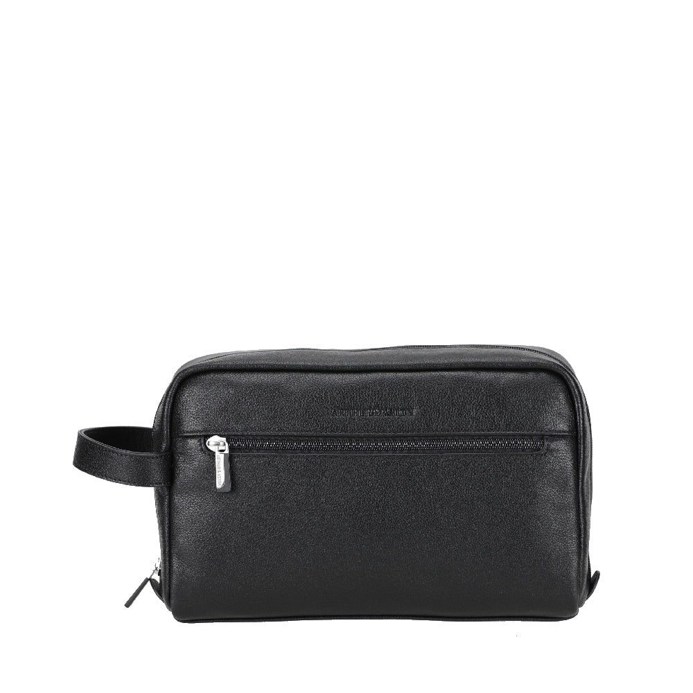Dorian leather toiletry bag