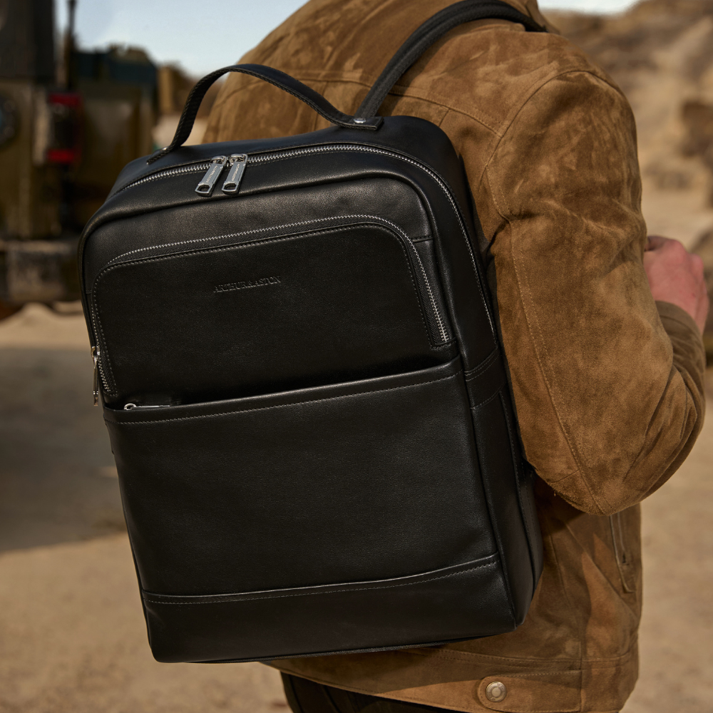 Sac à dos Walter croûte de cuir