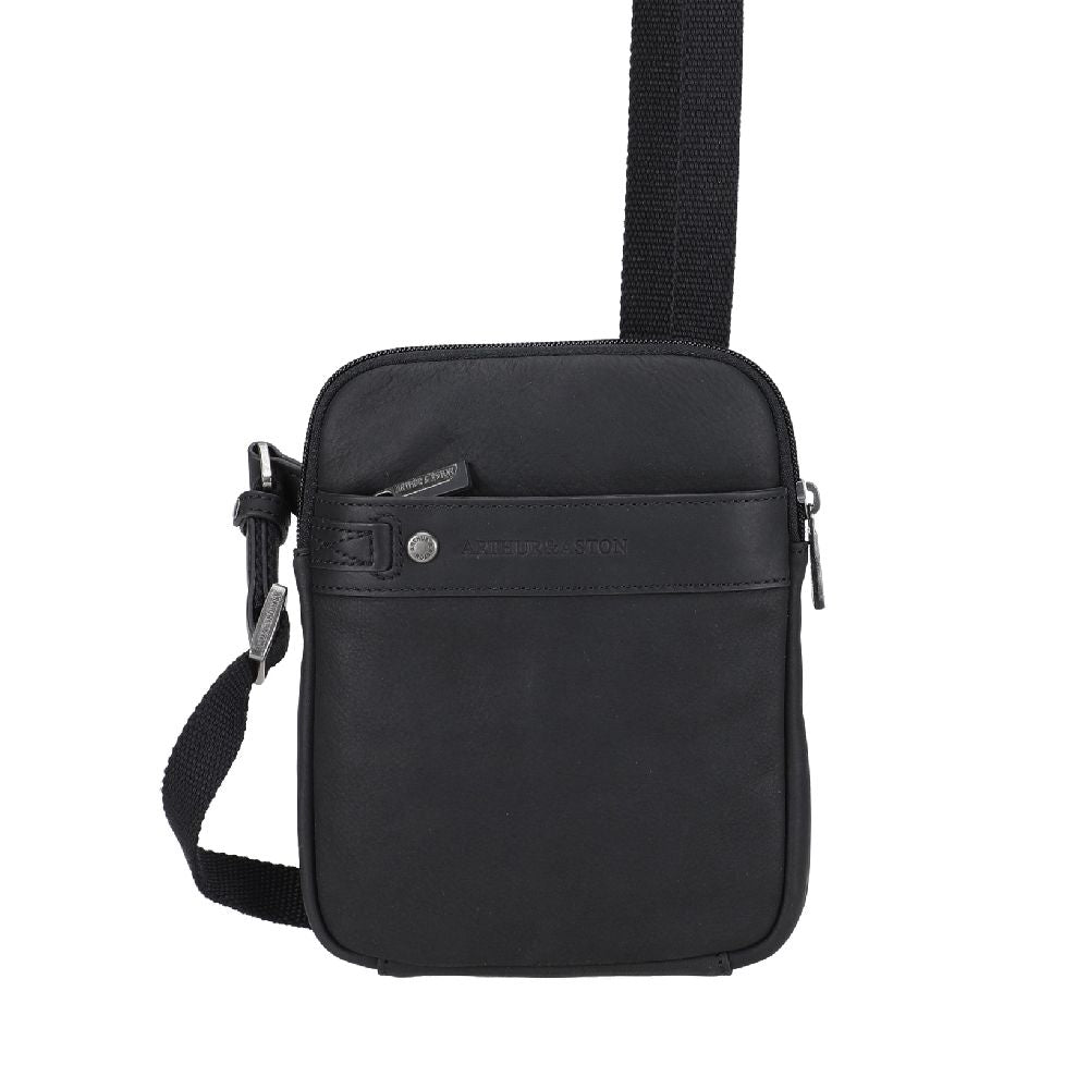 Body bag Cuir Néro