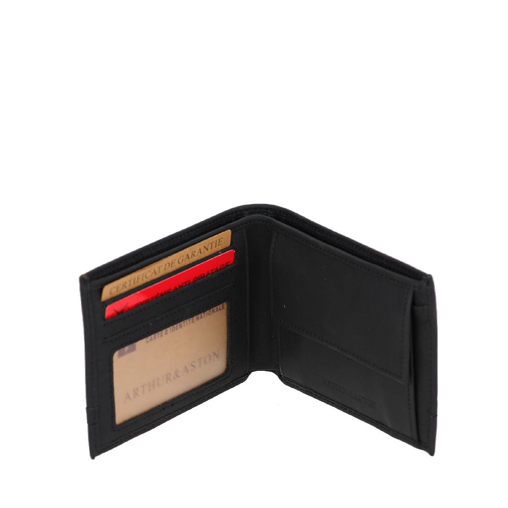Italian Leather Wallet Nero