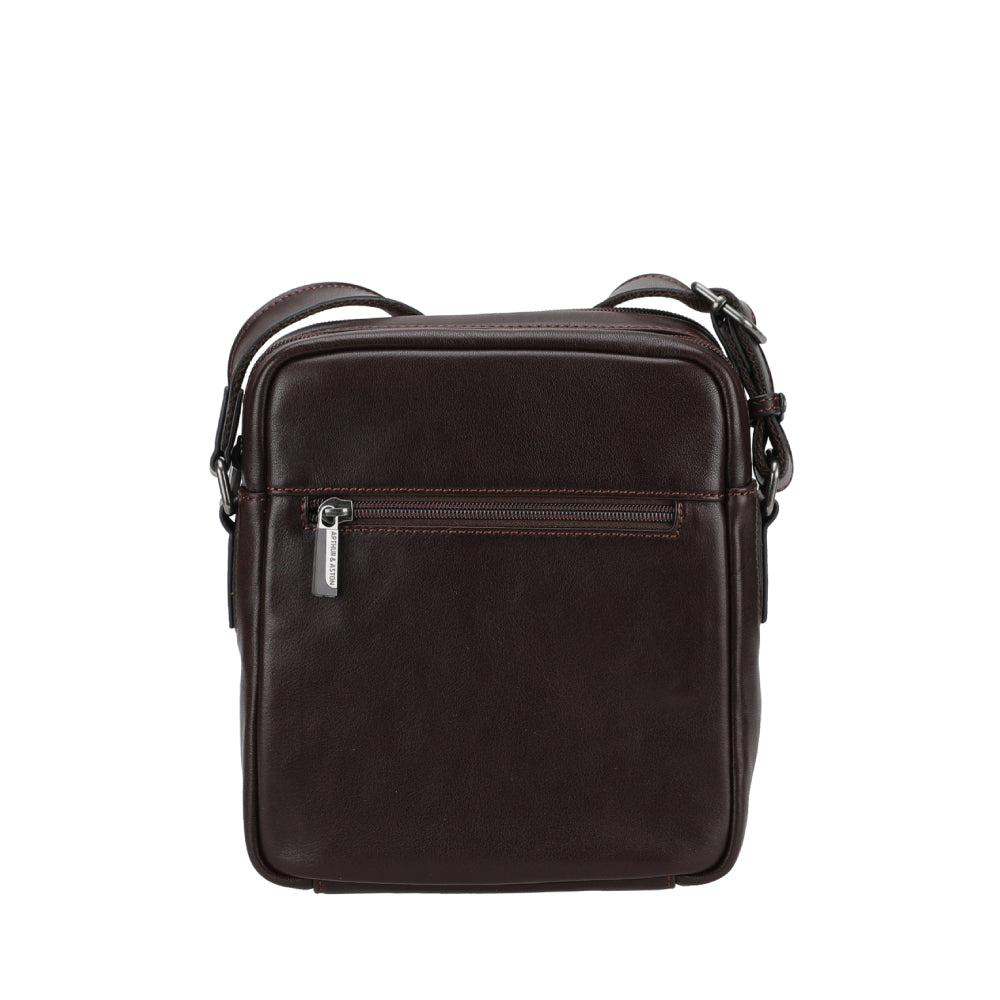 Leon Leather Crossbody Bag