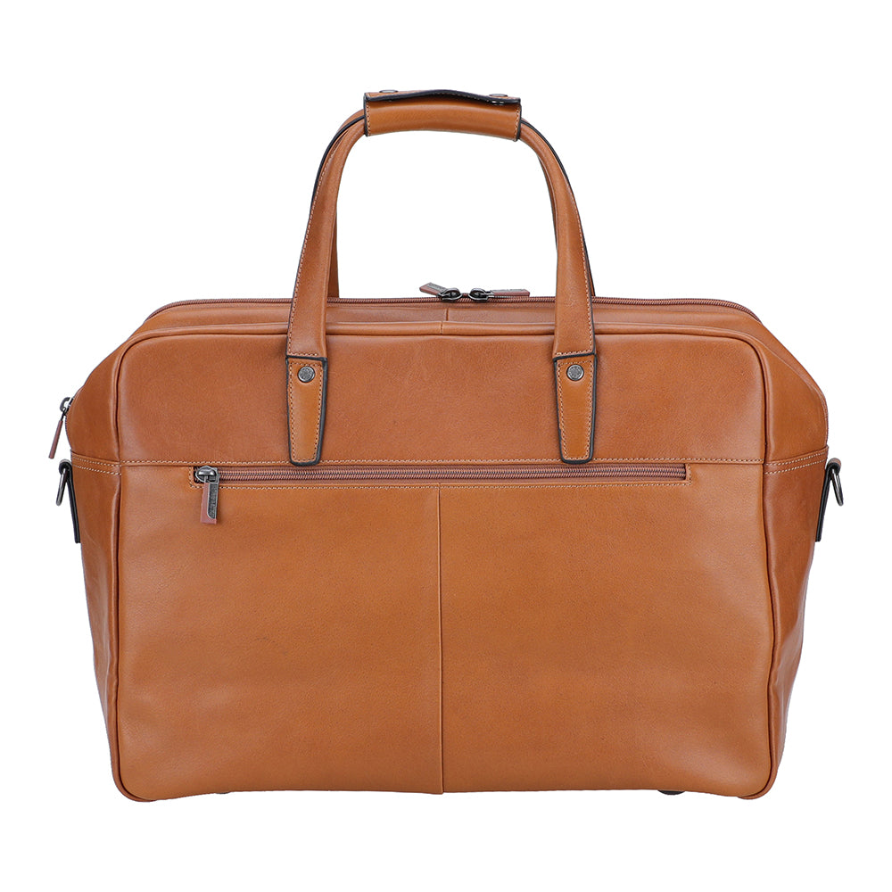 Leon leather travel bag