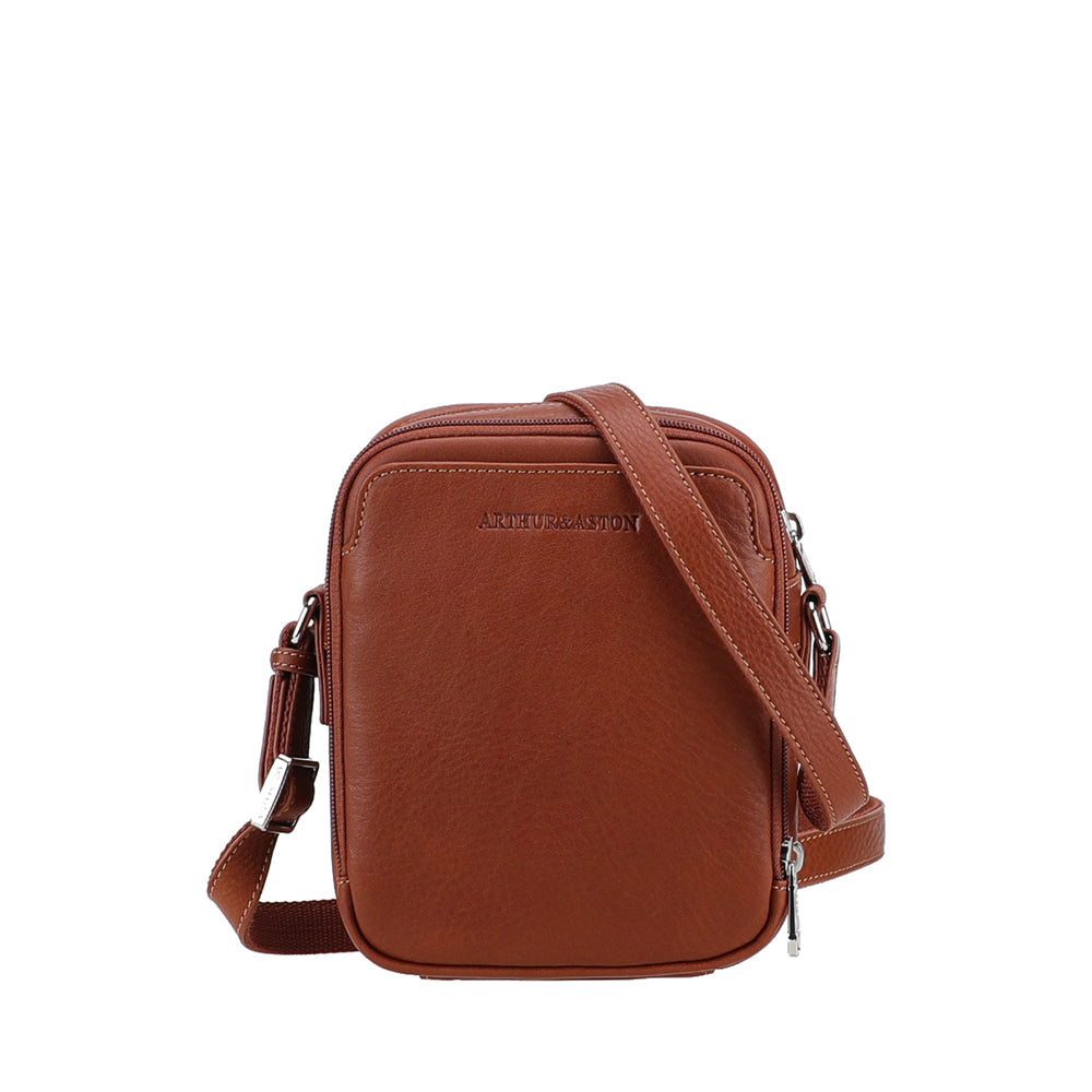 Medium Leather Angel Crossbody Bag