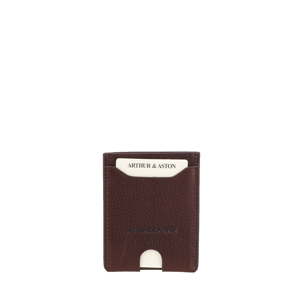 Small Leather Angel Card Holder