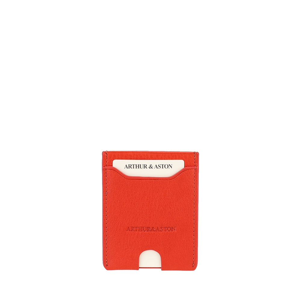 Small Leather Angel Card Holder