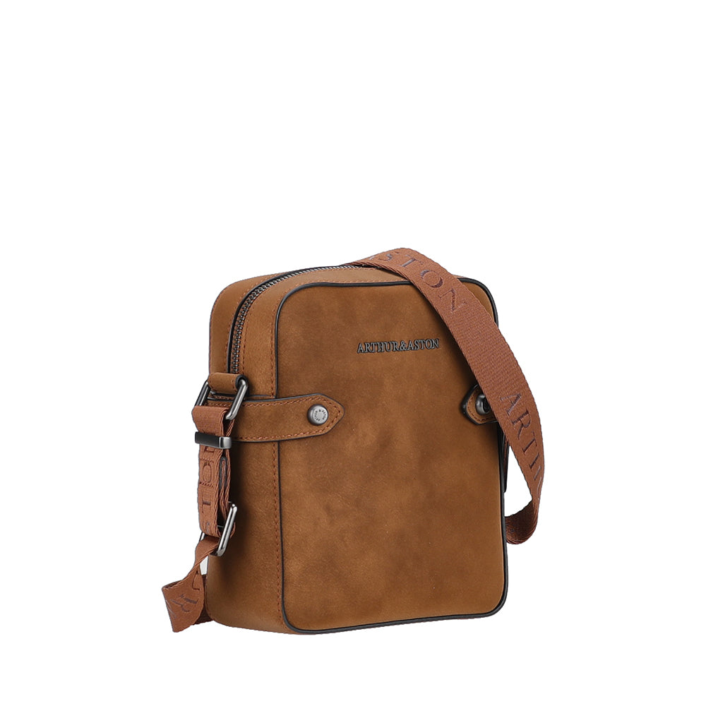 Sac Travers S Misha croûte de cuir