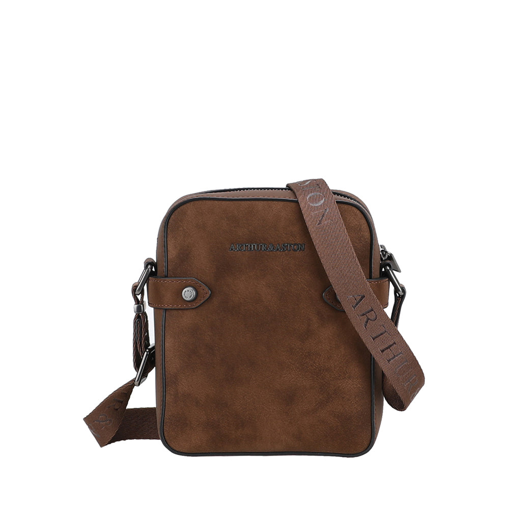 Sac Travers S Misha croûte de cuir