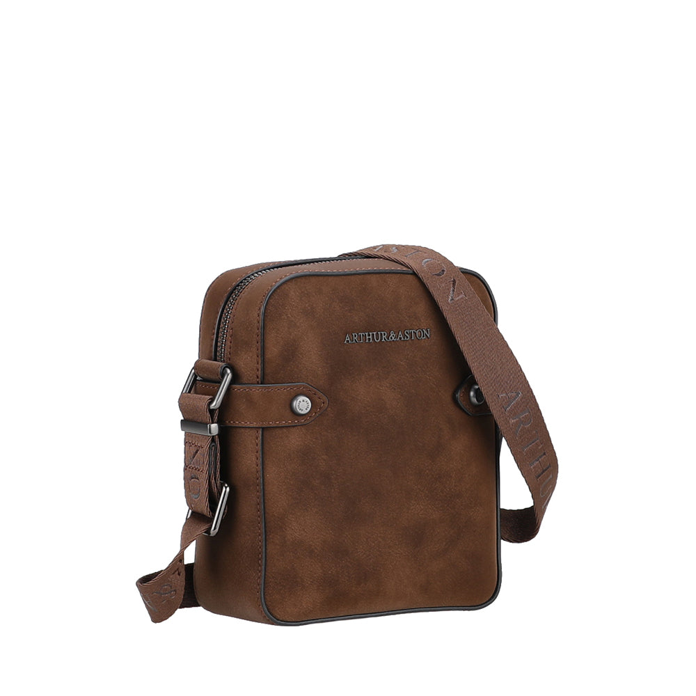 Sac Travers S Misha croûte de cuir