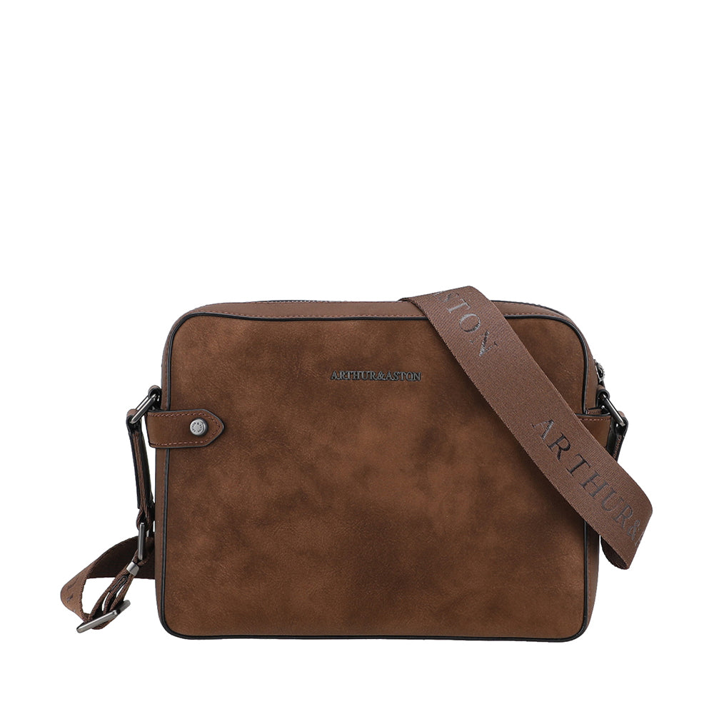 Petite besace Misha croûte de cuir