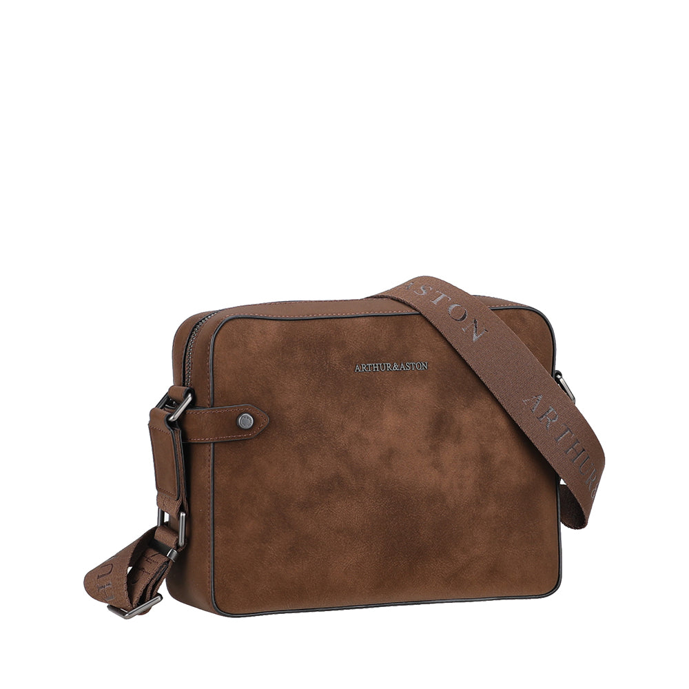 Petite besace Misha croûte de cuir