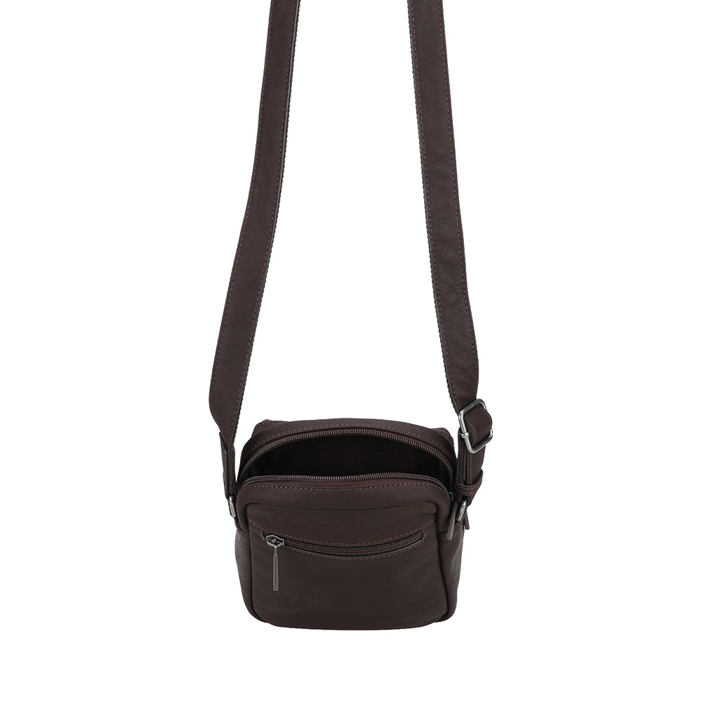 Petite sac travers Arsène cuir