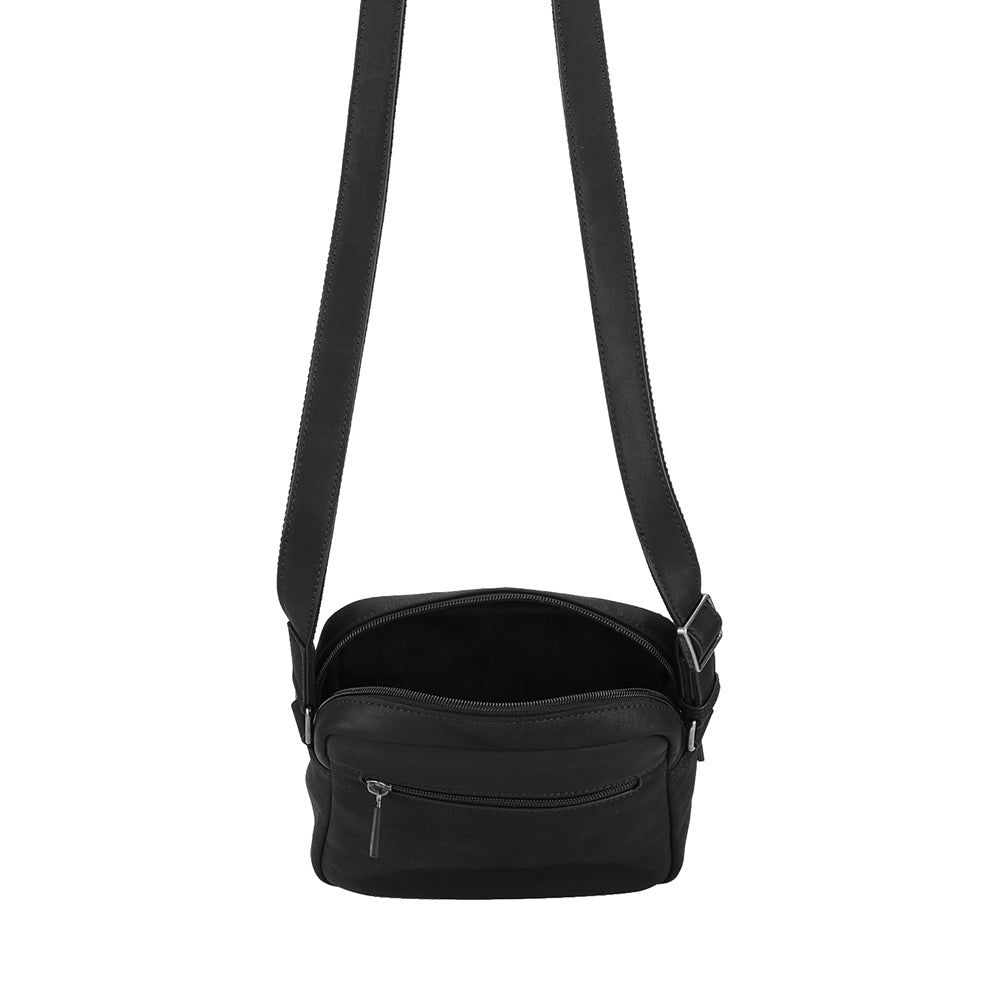 Grand sac travers Arsène cuir