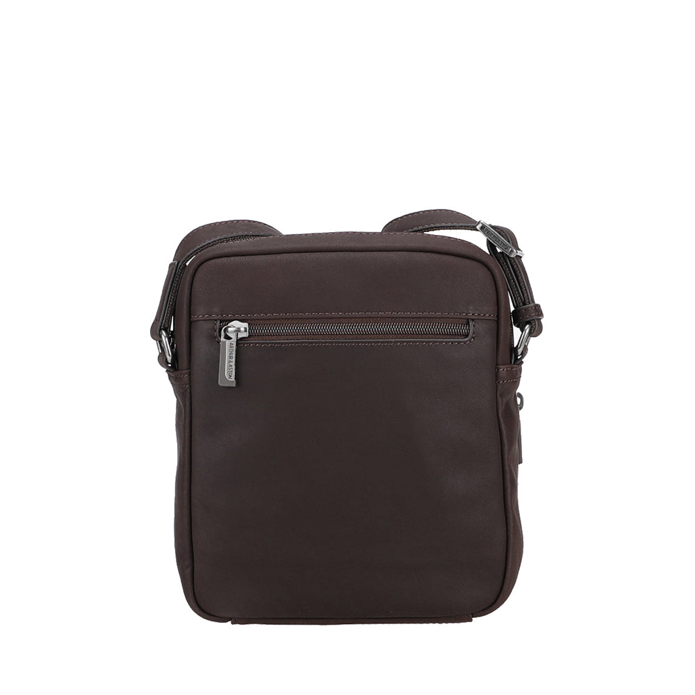 Grand sac travers Arsène cuir