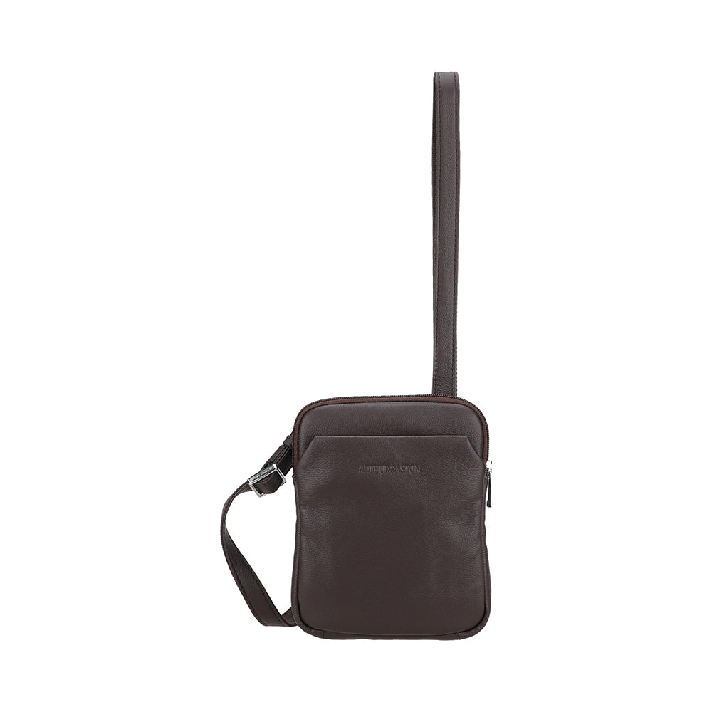 Body bag extra plat Siméon Cuir