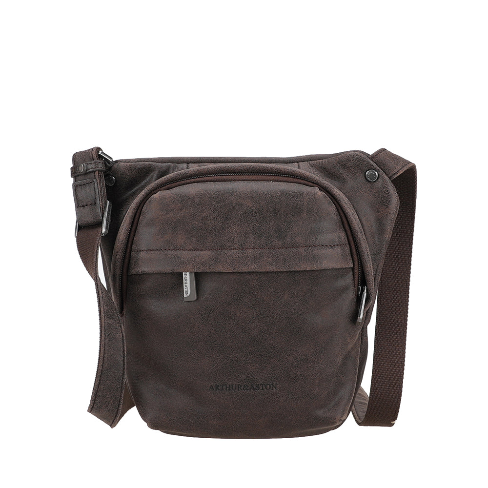 Grand sac travers Achille cuir