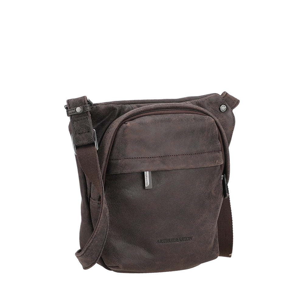Grand sac travers Achille cuir