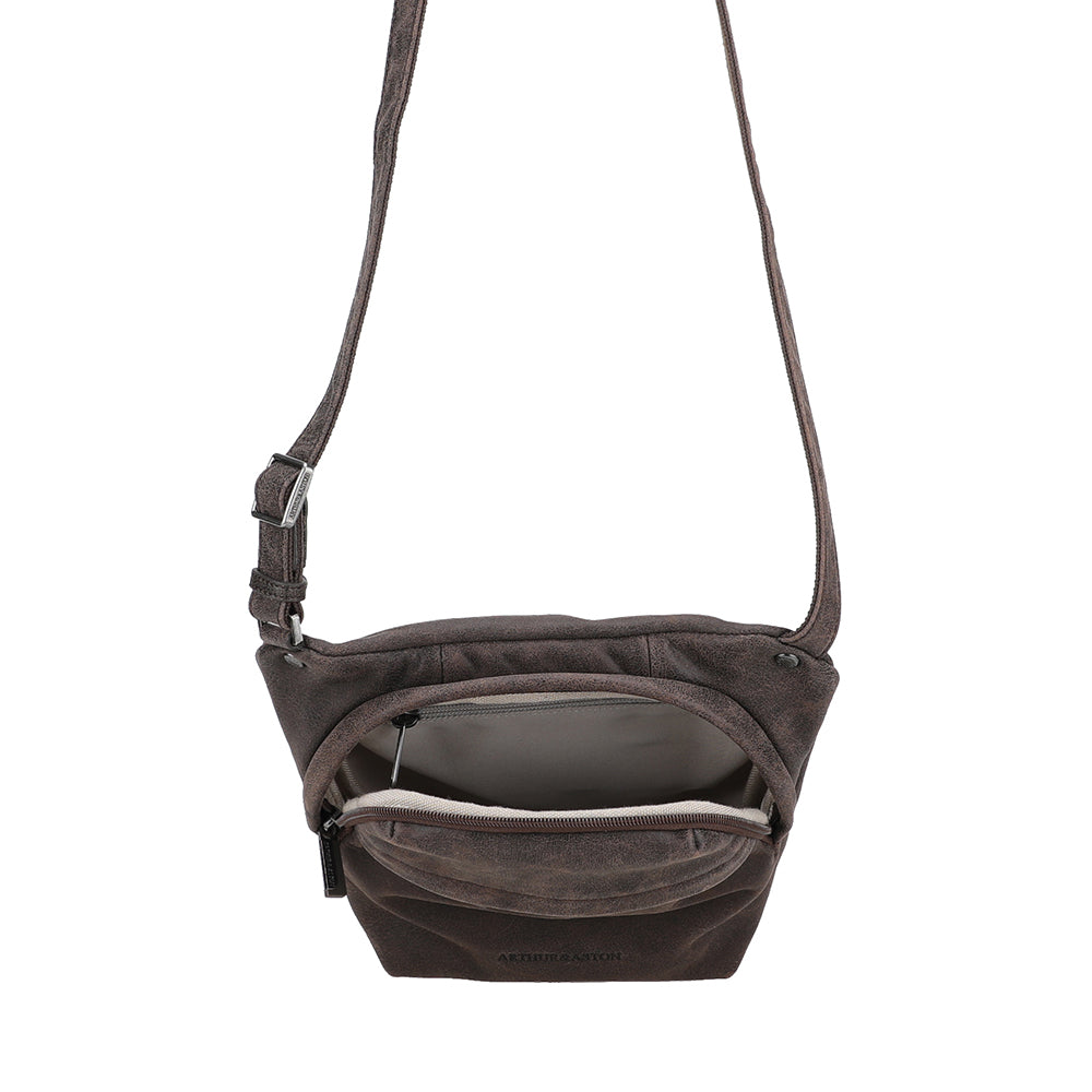 Grand sac travers Achille cuir