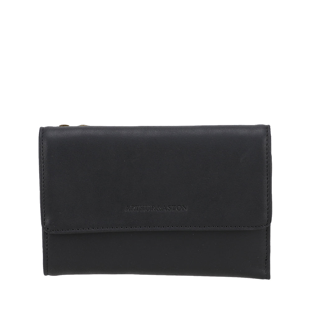 Portefeuille compact cuir Maé