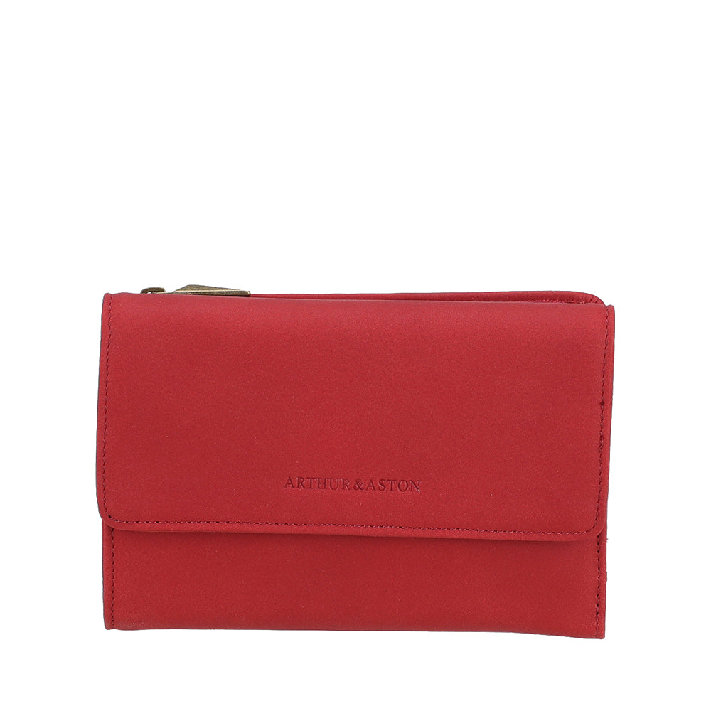 Portefeuille compact cuir Maé
