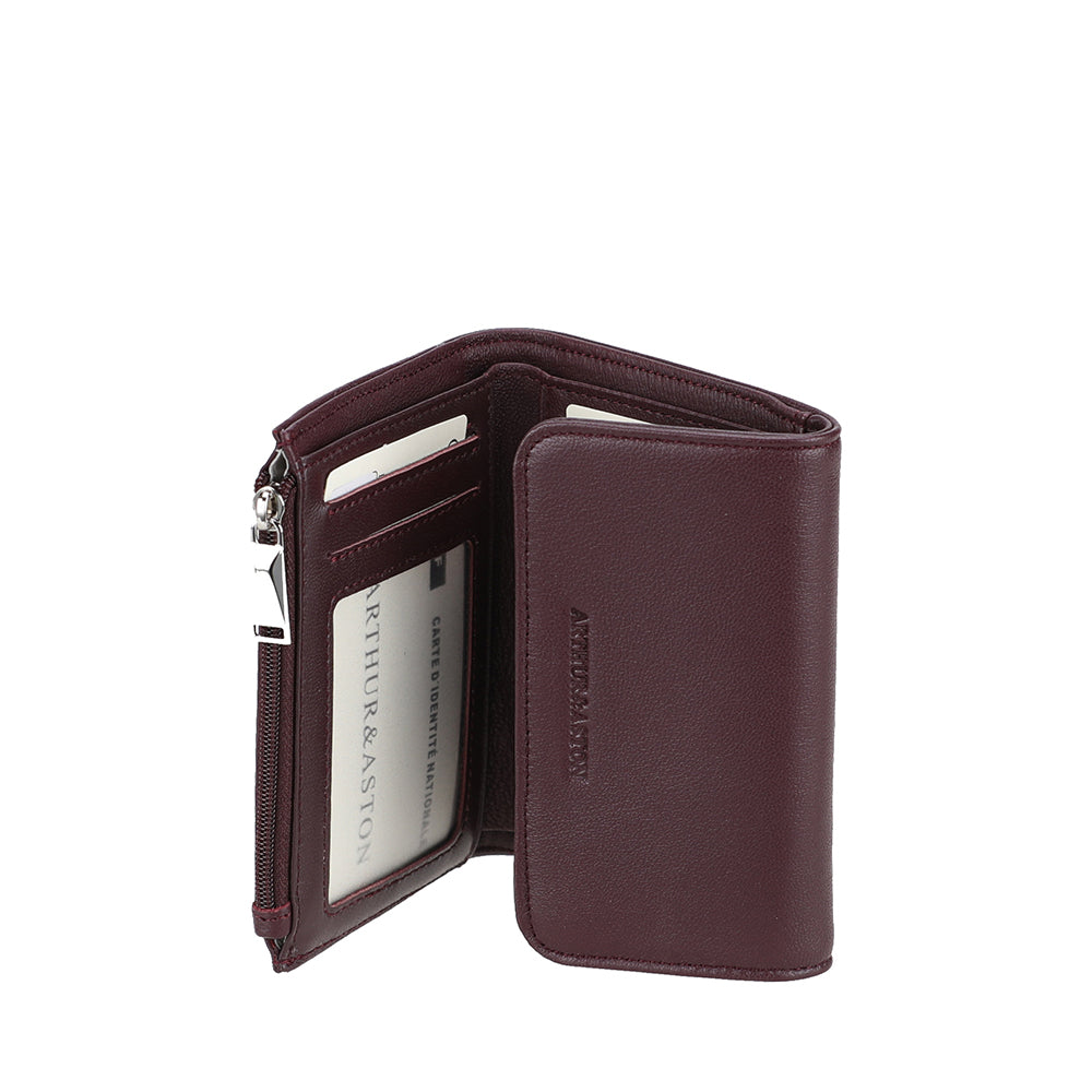Petit Portefeuille cuir agneau Riley