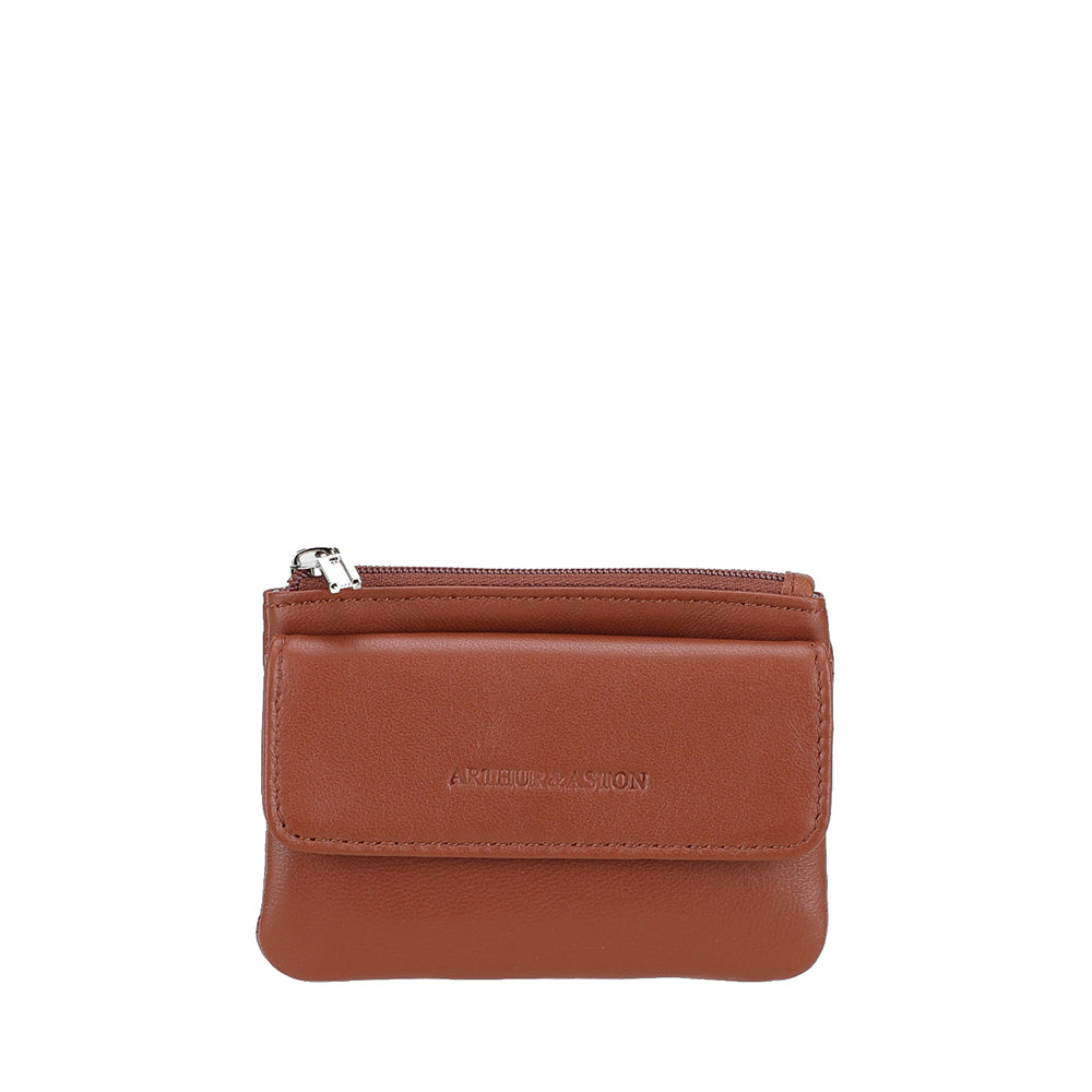 Porte-monnaie zippé Cuir Riley