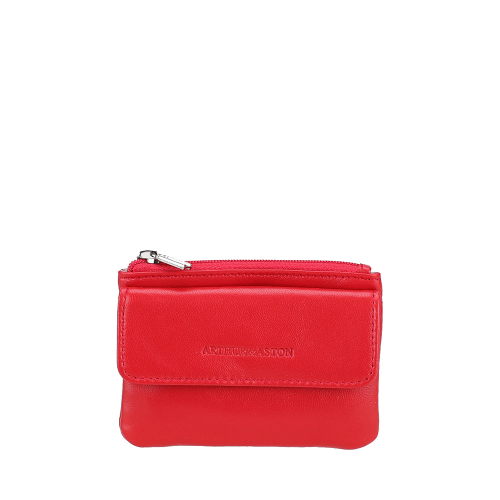 Porte-monnaie zippé Cuir Riley