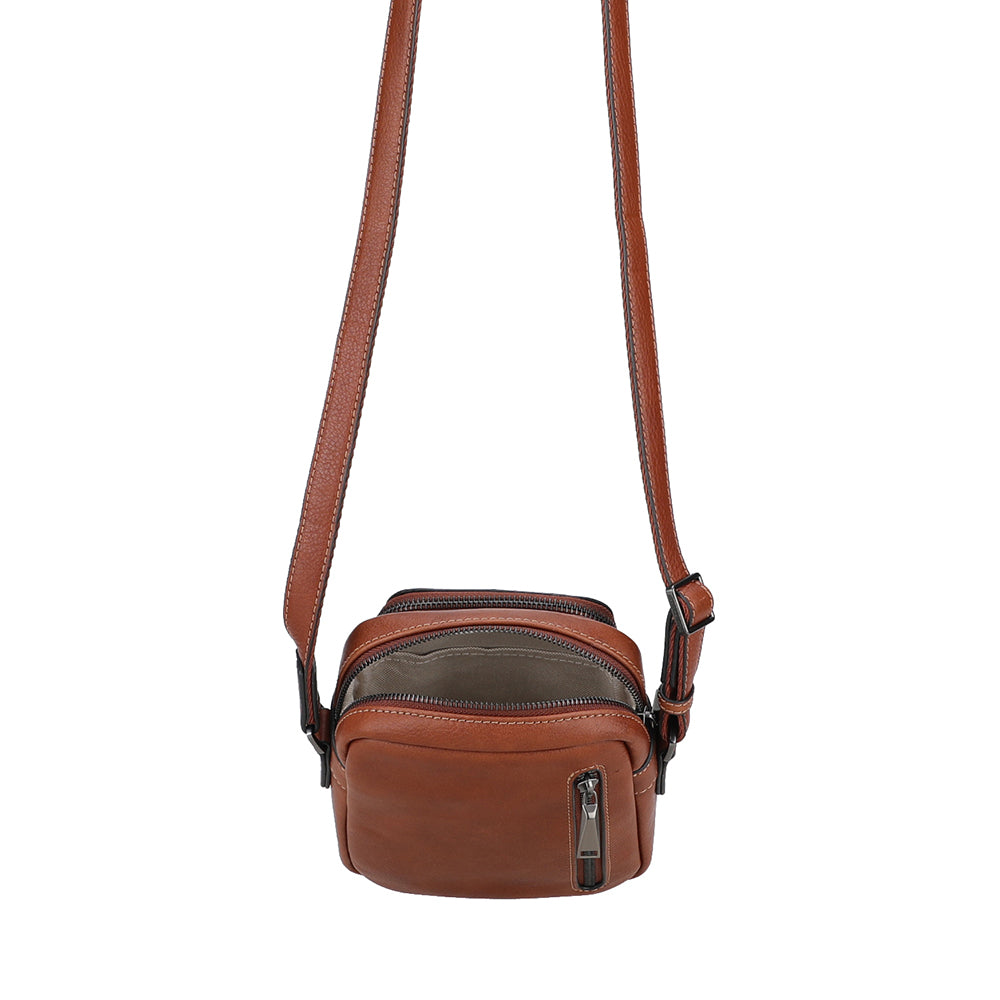Petit sac travers cuir Nairo