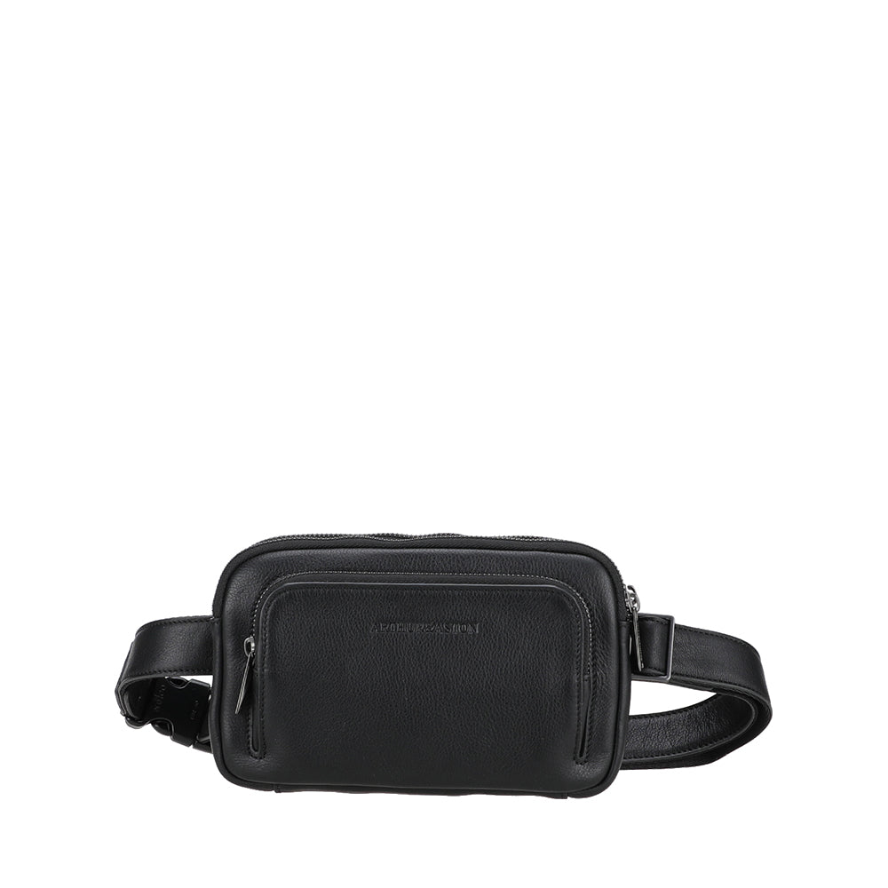 Sac banane extra plate en cuir Nairo