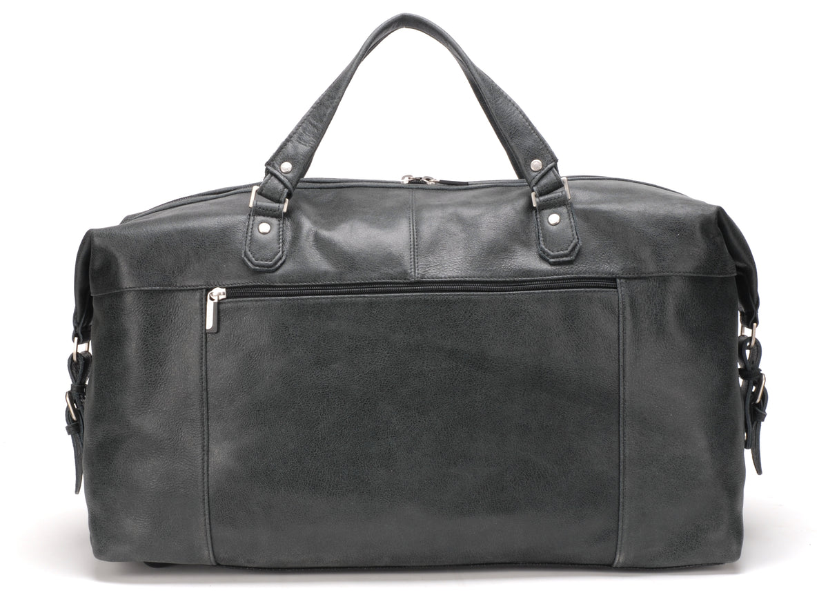 Cristiano large model travel bag in destroyed leather