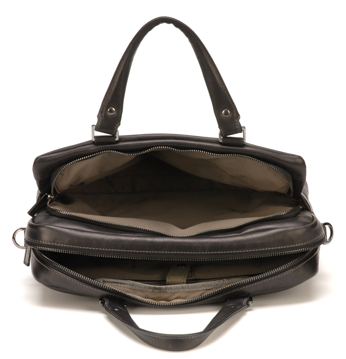 Pablo medium format document holder in dipped cowhide leather