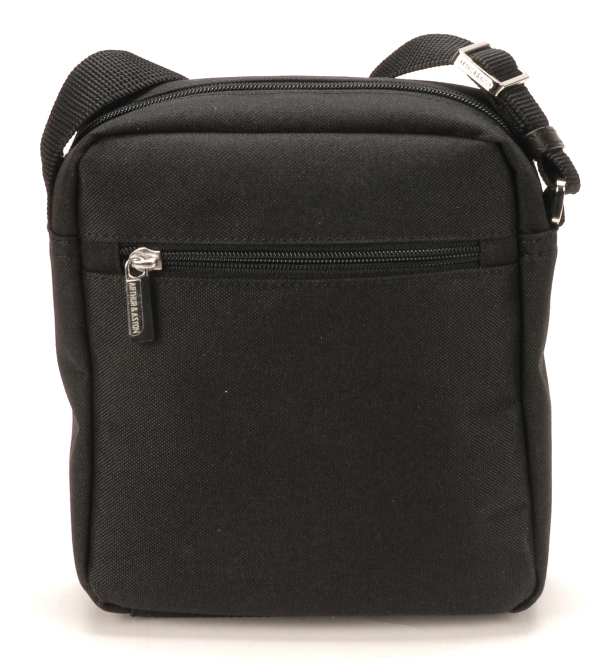 Sac porte-travers moyenmodèle en toile polyester garniture cuir