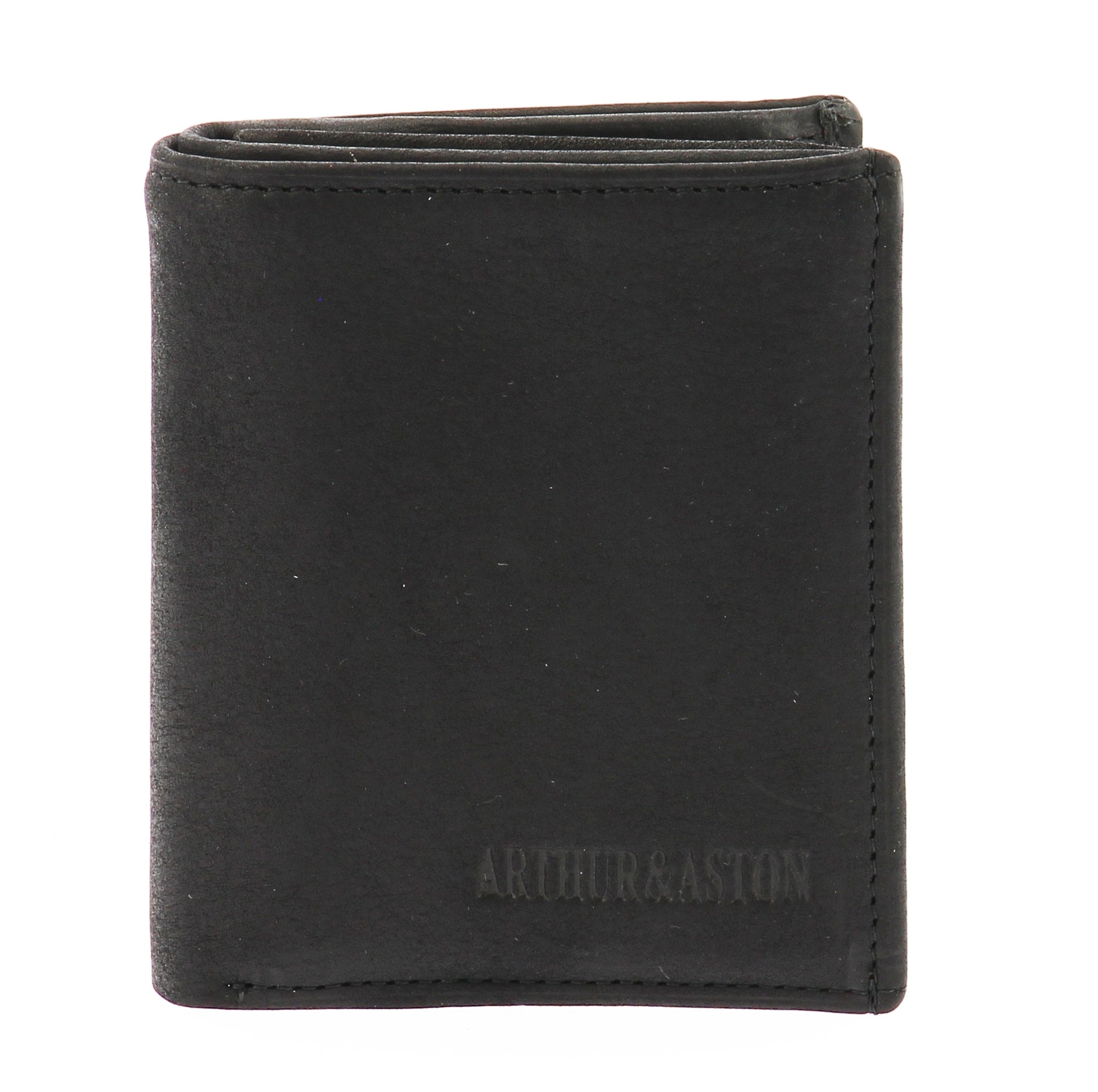 Louis card and coin holder in oiled leather