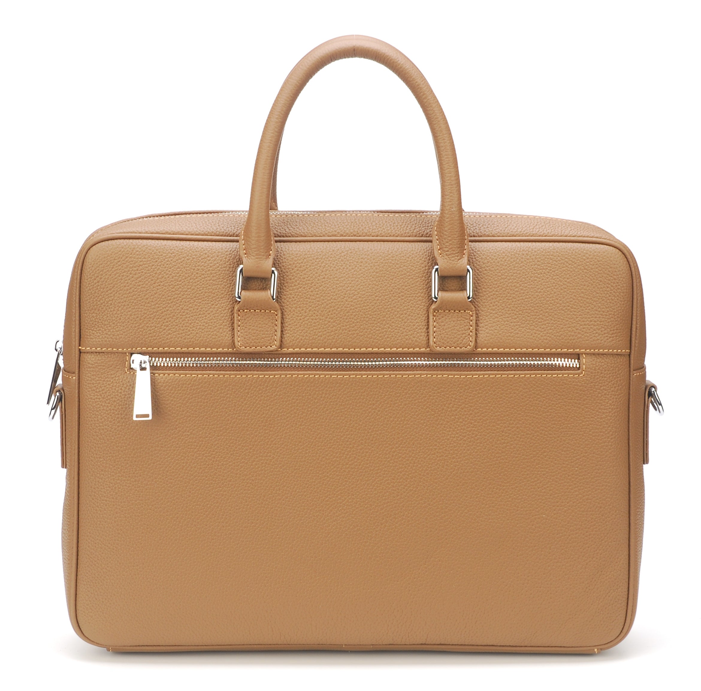 Cowhide leather briefcase
