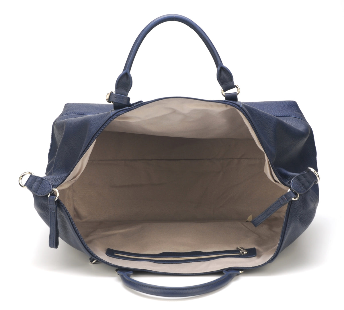 Anna cowhide leather travel bag