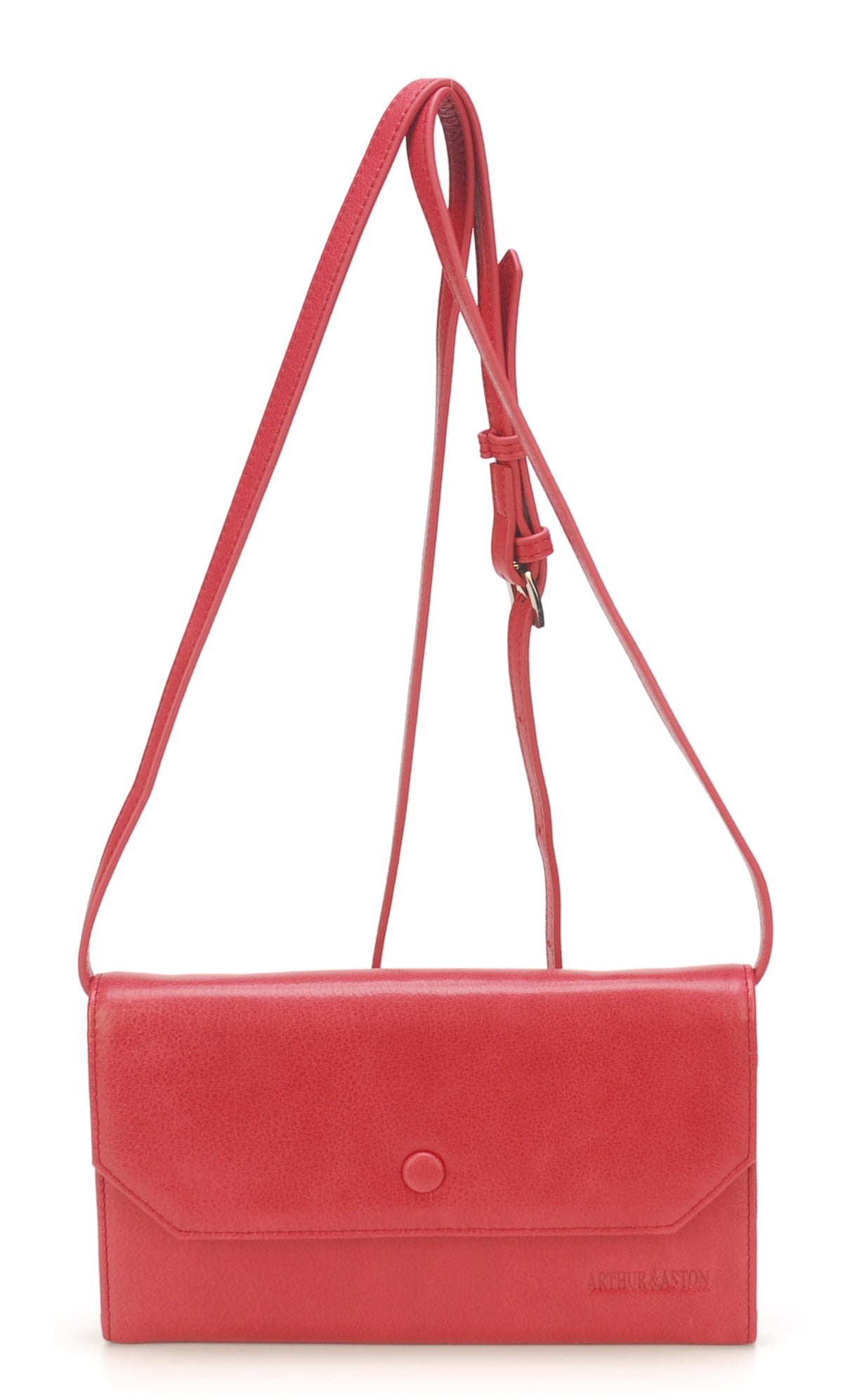Pochette Juliette en cuir de buffle