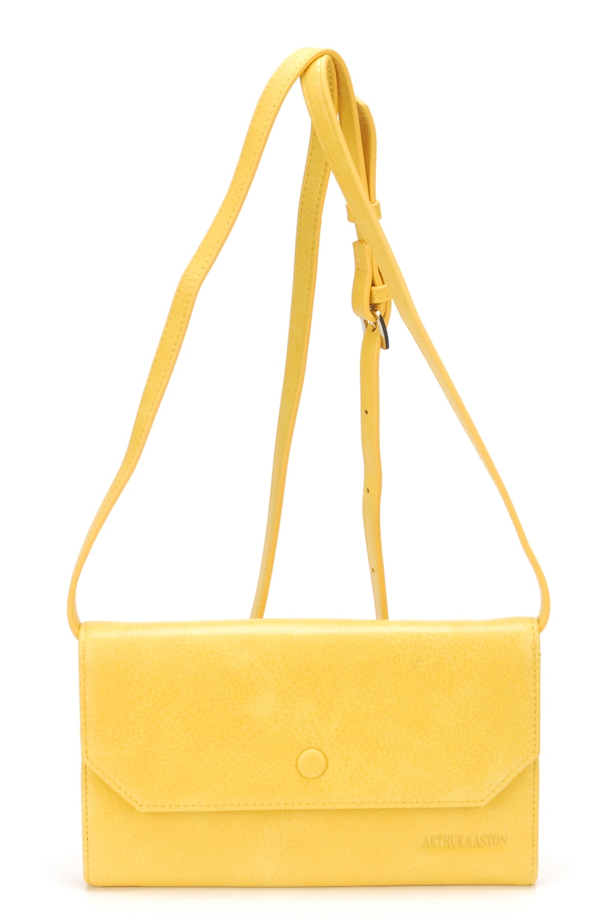 Pochette Juliette en cuir de buffle