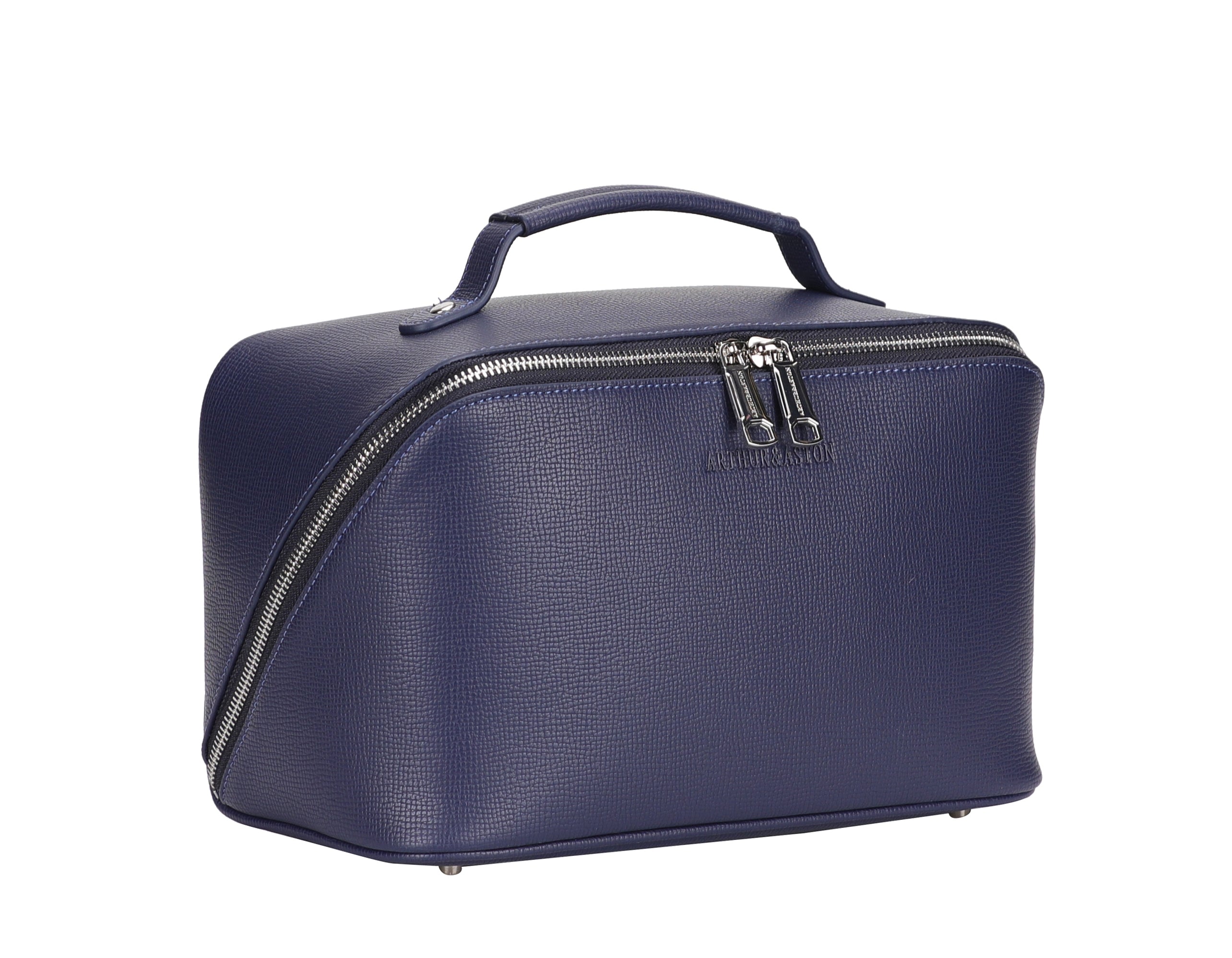 Nelson split leather toiletry bag