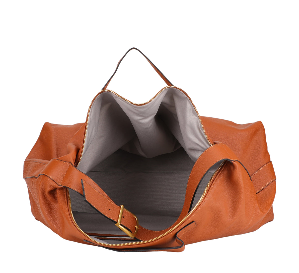 Camille leather travel bag