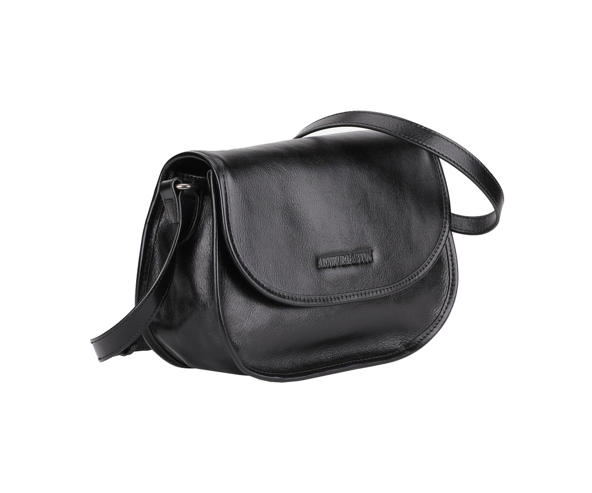 S Edith Leather Shoulder Bag