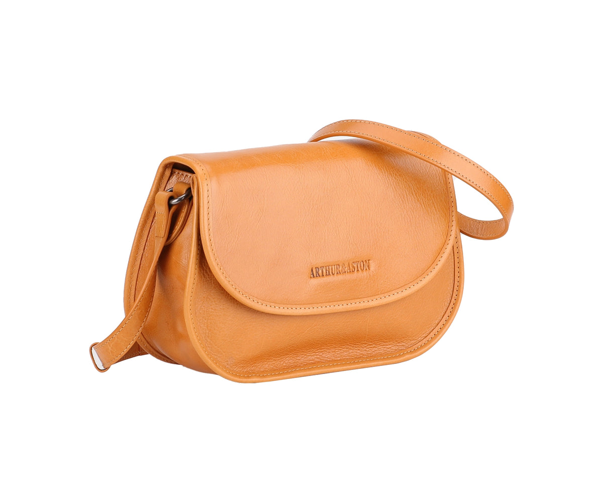 S Edith Leather Shoulder Bag