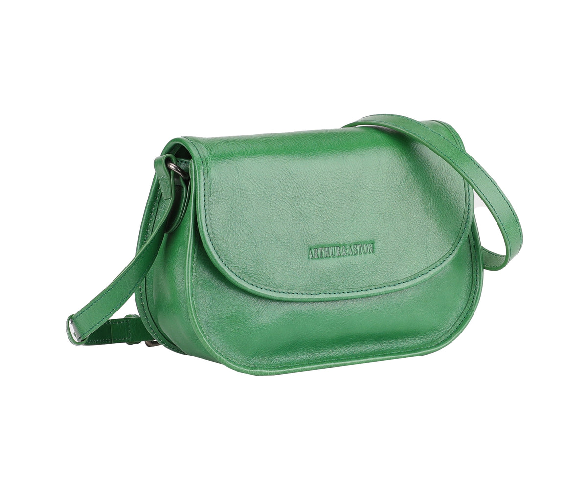 S Edith Leather Shoulder Bag