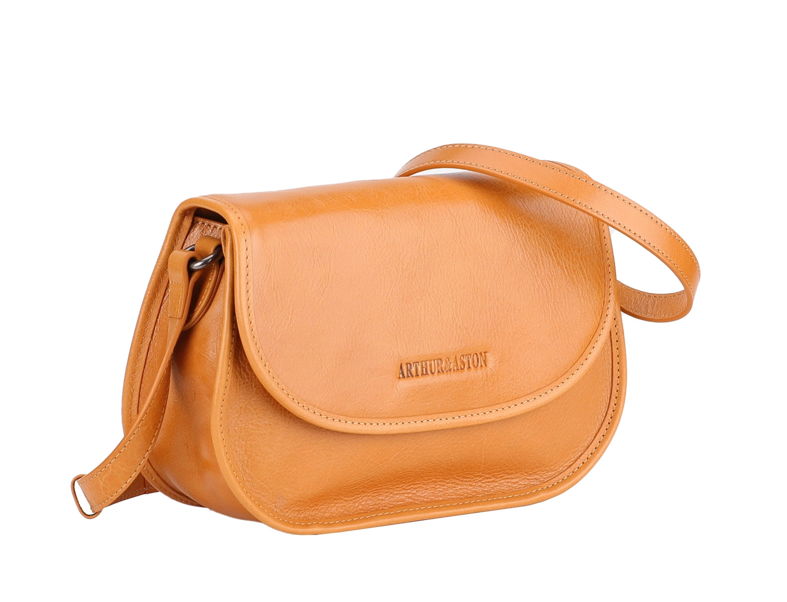 M Edith Leather Shoulder Bag