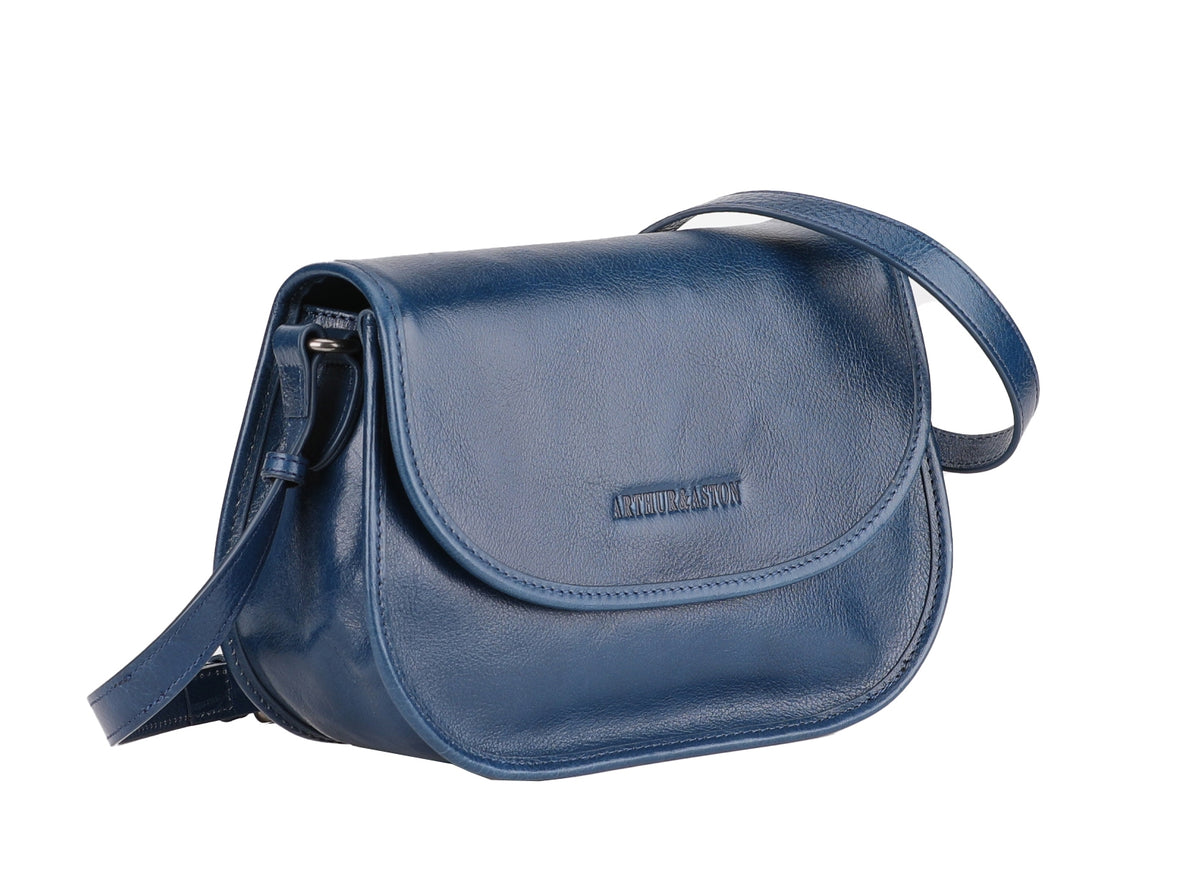 M Edith Leather Shoulder Bag