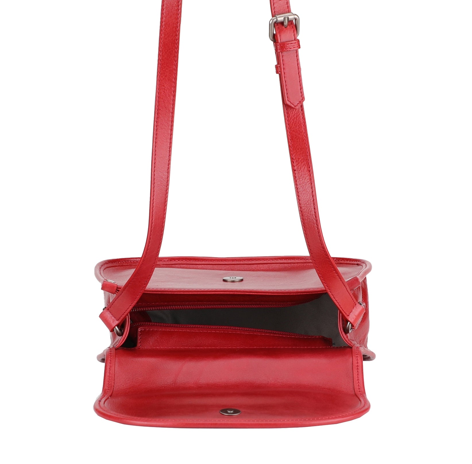 M Edith Leather Shoulder Bag