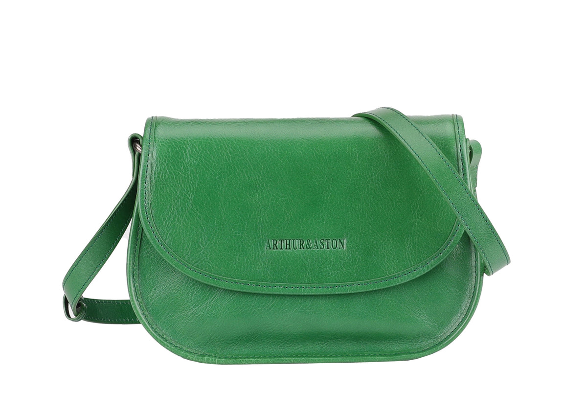 M Edith Leather Shoulder Bag