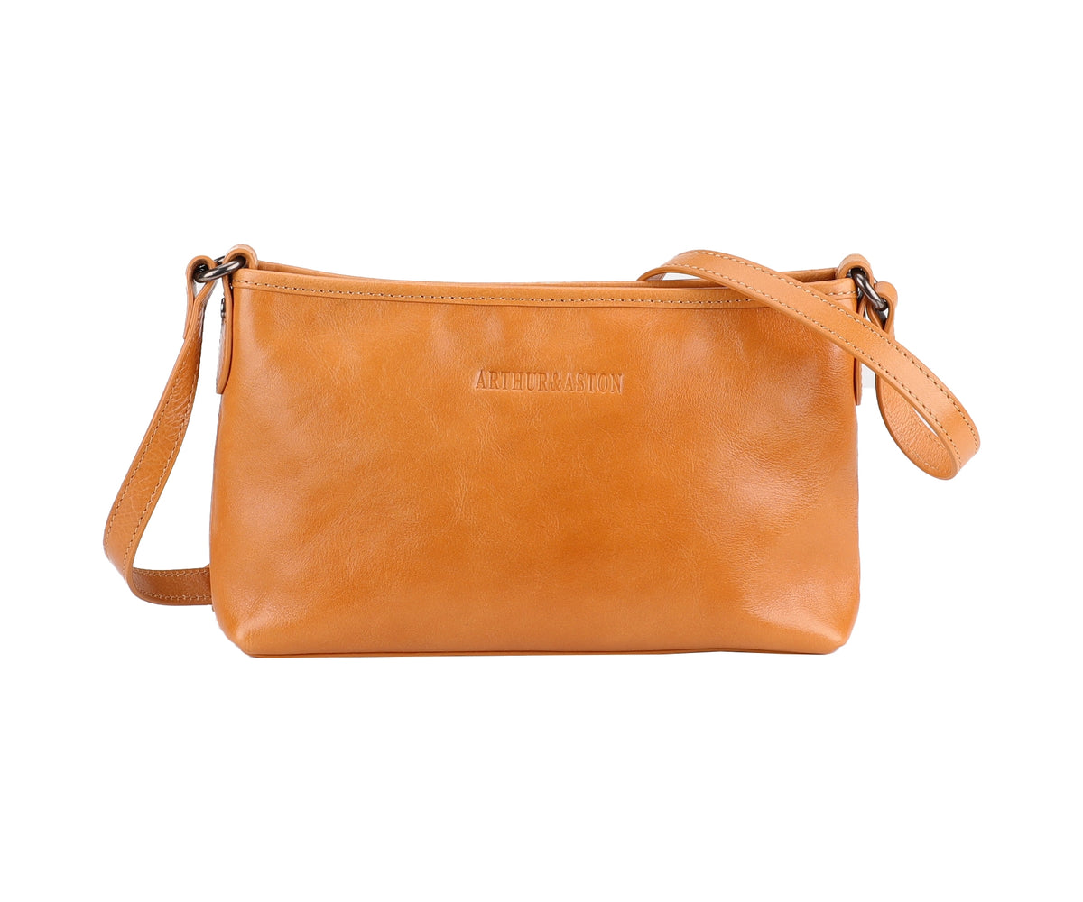 Edith leather shoulder bag